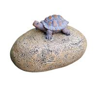 Hinge Clé - Fake Rock Stone Key Storage | Sécurité Cllé Cachée À L'épreuve Des Intempéries, En Piierre De Cachette Extérieure, Audprès Cleé Pour Garden Court Terrace | Pierre Réaliste Avec Compartimen