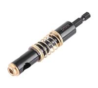Hinge Drill Bit, Brass Tip Self Centering Hinge Drill High Speed Steel 1/4'' Hex Shank Center Bit for Woodworking, Precision Pilot Holes Changes, Clean Accurate Starts (5mm)