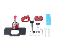 Hinge Jig Drilling Hole Puncher 35mm Aluminum Alloy Cabinet Hinge Jig Drill Guide for Woodworking