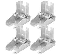 Hingleier 90 degrés Tuyau d'angle de support de support de 90 degrés Extension pliable | Charnière réglable durable, 90 degrés pour l'établi des jambes du lit