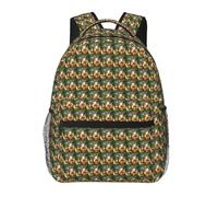 Hingor Sac à dos léger unisexe avec imprimé cochons d'Inde, idéal pour les voyages, le travail, le quotidien, les escapades en w nd