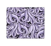 Hingor Tapis de souris imprimé inspiré de la sorcière des mers avec bords cousus texturé de qualité supérieure - Fonctionnement précis - Imperméable - Lavable - Base en caoutchouc antidérapant - Tapis