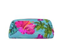 Hingor Trousse de toilette Hello Hawaï avec fermeture éclair pour cosmétiques, papeterie, sac à main, trousse à crayons - Voyage, doré, Taille unique, Pochette à monnaie