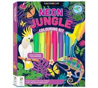 HINKLER Kaleidoscope Colouring Kit Neon Jungle
