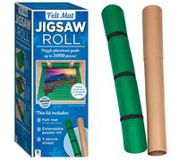 Hinkler - Rouleau de tapis en feutre - Tapis de rangement pour les amateurs de puzzle - Guide de placement du puzzle - Peut contenir jusqu'à 2000 pièces - Comprend un tapis en feutre, un rouleau et