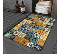 Hinnin Tapis de Bain, Tapis Salle de Bain, Tapis Salle de Bain Absorbant, Tapis Douche AntidéRapant, Tapis de Douche, Tapis de Baignoire, Tapis de Bain Absorbant Sechage Rapide Classical-90x120cm
