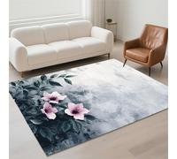 Hinnin Tapis Salon 160x230cm Art Tapis de Couloir Chambre Moderne Lavable Antidérapant, Doux Pile Bouclée Grand Carpet pour Salon, Couloir, Salle à Manger, D'Entrée, Bureau 13-596