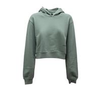 Hinnominate - Cropped SweaT-shirt - Femme - Sweatshirts et sweats à capuche - Vert - Taille: 38 FR