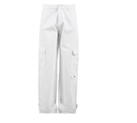 Hinnominate - Pantalon Cargo Droit - Femme - Pantalons - Blanc - Taille: W27