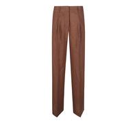 Hinnominate - Pantalon Large Pence - Femme - Pantalons - Brun - Taille: 40 FR