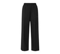 Hinnominate - Pantalone in Viscosa Nervature Davanti - Femme - Pantalons - Noir - Taille: 38 FR