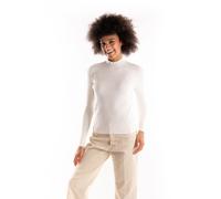 Hinnominate - Pull côtelé avec strass - Femme - Pulls - Beige - Taille: 40 FR