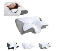 HINNVCL Oreiller ergonomique de qualité supérieure pour le cou cervical, oreiller ergonomique Cleshy, Corepillow qui ne se plie pas, oreiller de soulagement en mousse à mémoire de forme