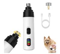 HINNVCL Silent Groom Pro Broyeur à ongles pour chiens, tondeuse à ongles pour chiens, sans fil, charge rapide USB avec têtes de meulage de rechange (1 pièce)