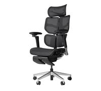 HINOMI X2 Pro Fauteuil de Bureau Ergonomique Premium - Mesh Respirable, Soutien Lombaire Réglable, Accoudoirs 6D, Inclinable 143 °, Repose-Pieds & Têtière Escamotables (Noir)