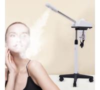 HINOPY Vapozone 220 V Appareil à vapeur pour studio de beauté Sauna facial avec roues universelles Hauteur réglable pour la maison et le salon de beauté