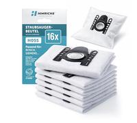 Hinrichs Lot de 16 sacs d'aspirateur multicouches pour Siemens VS 52 / VS52 et Bosch-Siemens Type G/G ALL - Sacs d'aspirateur multicouches pour VS52A20, VS52A30