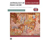 Hinson maurice anthology of 20th century piano music book/dvd +dvd