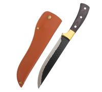 HINTRMENT 1ensemble Couteau Désosseur Tranchant avec Manche Ergonomique Acier Inoxydable Set Complet avec Étui Cuir Outil de Cuisine Multifonction pour Viande et Légumes
