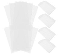 HINTRMENT 25 Pièces Support pour Pot de Fleurs Rectangulaire 20x30cm | Maille Fine, Perméabilité à L’air Optimale, Nettoyage Facile, Anti-boue