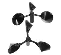 HINTRMENT 2pcs Coupelle d'Anémomètre ABS, Outil de Mesure Vitesse du Vent, Pièces de Rechange pour Surveillance du Vent, Utilisation Agricole Intelligente