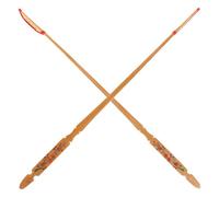 HINTRMENT 2pcs Marteaux de Dulcimer en Bambou Finement Poli, Faciles à Manipuler, Accessoires pour Yangqin, pour Pratique et Performance Musicale Plusieurs styles