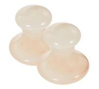 HINTRMENT 2pcs Outils de Massage du Visage Forme Champignon en Résine pour Massage Doux et Confortable à Domicile Présent Unique et Délicat
