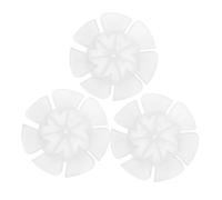 HINTRMENT 3 Pièces Roue à Aubes en Plastique pour Sèche-cheveux, Roue de Soufflage Centrifuge, Remplacement des Pales du Ventilateur, Compatible Sèche-cheveux à Main, Réparation Diy, Salon