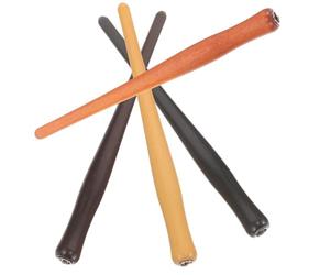 HINTRMENT 4pcs Porte-plume en Bois pour Stylo Comique, Design Ergonomique Surface Lisse, Accessoire D'écriture pour Dessin et Calligraphie Enfantine Plusieurs styles