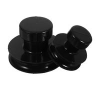 HINTRMENT Accessoires Ventouses 2pcs en Caoutchouc pour Bols Chantants Poignée 2.36x2.36x1.65in, et Thérapie Sonore