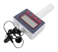 HINTRMENT Anémomètre Extérieur Portable avec Écran Lcd, Plastique Léger, Opération Conviviale, pour Gestion Forestière et Mesures Précises du Débit D'air Hvac