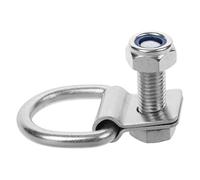 HINTRMENT Anneau D Arrimage D Robuste pour Camion et Remorque, Crochet de Fixation avec Vis, Fer Galvanisé, pour Cargaison, Transport de Remorque et Camion