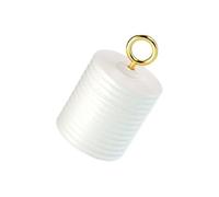 HINTRMENT Bouteille Moussante Compacte Blanche Portable en As et Pp, Nettoyant Visage Léger et Simple pour Maison et Voyage Extérieur