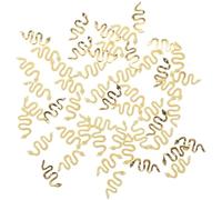 HINTRMENT Breloques Serpent Design Rétro Unique en Alliage Lot de 50 Structure Simple pour Décoration D'ongles pour DIY Crafts et Nail Art