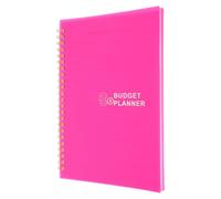 HINTRMENT Carnet de Budget A5 sans Date pour Couples et Étudiants, Protège Bavures D'encre, Matériaux Pp et Papier, pour Organiser Finances en Déplacement