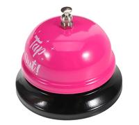 HINTRMENT Cloche de Service Sonnette de Table Facile à Installer en Acier Inoxydable pour Bureau Cuisine pour École, Restaurant et Dressage D'animaux