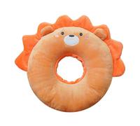 HINTRMENT Collier de Protection pour Chat Respirant et Léger en Polyester Forme Cartoon Orange, pour Empêcher Le Léchage Après Chirurgie