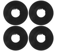 HINTRMENT D'œillets en Caoutchouc Noir Accessoires Universels Kit de 4 Pièces Installation Facile et Précision Assurée pour Réservoir pour Tondeuse à Gazon et Tracteur de Jardin