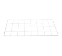 HINTRMENT Étagère Murale en Fer Blanc 40x20cm Grille Métallique Résistante à l'usure pour Décoration Murale et Affichage Photo Salon ou Bureau