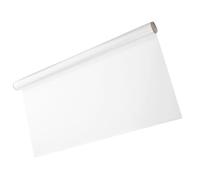 HINTRMENT Film Tableau Blanc Électrostatique Effaçable à Sec en Plastique Blanc, Autocollant Mural Portable, pour Salles de t Apprentissage, Facile à Découper et Réutilisable