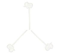 HINTRMENT Globes à Arrosage Automatique en PVC 3 Pièces D'éléphant pour Plantes Suspendues et D'intérieur, Système D'irrigation Solide pour Voyages et Jardin