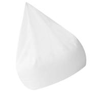 HINTRMENT Housse de Doublure pour Pouf sans Remplissage en Mesh Blanc Offrant Un Support Intégration Flexible, Espaces de Détente et Salles de Jeux