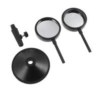 HINTRMENT Kit de Lentilles Concaves et Convexes pour Expérience Physique Éducative avec Support en Plastique Léger, Portable, pour Étudiants en Optique