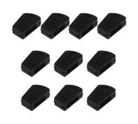 HINTRMENT Lot de 10 Capuchons en Caoutchouc Noir pour Marteaux de Piano Numérique, Compatibles Touche W, Amortisseurs Silencieux et Solide pour Piano Électrique