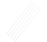 HINTRMENT Lot de 5 Barres de Four en Corindon 2mm X 20cm pour Poterie et Bijoux Céramiques Tiges Réfractaires pour Cuisson Four Outils pour Perles et Pendentifs en Porcelaine