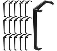 HINTRMENT Lot de 50 Clips de Branches en Plastique Noir, Écarteurs de Branches pour Arbres Fruitiers, Haute Visibilité, Adaptés aux Vergers Commerciaux