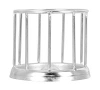 HINTRMENT Mangeoire Reptile Acier Inoxydable et Étanche pour Tortues Bol Alimentation et Eau Antidébordement pour Reptiles Facile à Nettoyer et Éviter Les Conflits Alimentaires