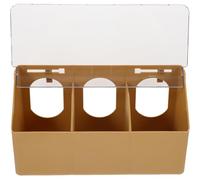 HINTRMENT Mangeoire Suspendue Multifonction pour Perroquets et Pigeons Bol Alimentation et Abreuvoir Facile à Nettoyer pour Cage Extérieure et Intérieure