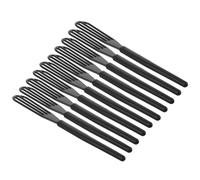 HINTRMENT Mélanger la Coloration Capillaire en Plastique Noir 10pcs pour Salon de Coiffure, Mélange Stable et Entretien Facile, Outil Professionnel pour Bols de Teinture