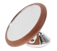 HINTRMENT Miroir Rotatif D'observation pour Cafetière en Verre et Bois Argenté Offrant une Vue Complète du Processus de Préparation du Café Pratique pour Machine à Café